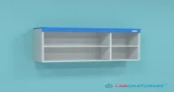 Шкаф навесной с открытыми полками