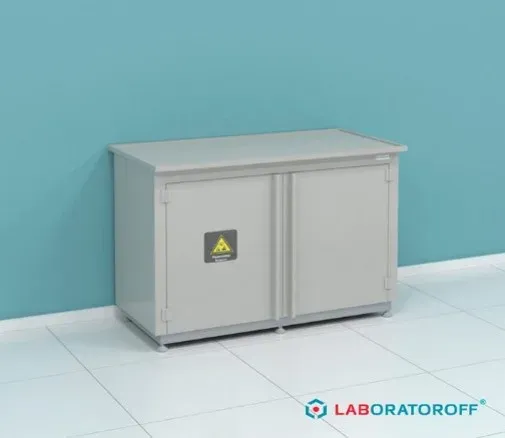 Тумбы лабораторные кислотостойкие