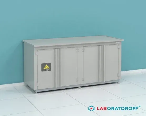 Тумбы лабораторные кислотостойкие